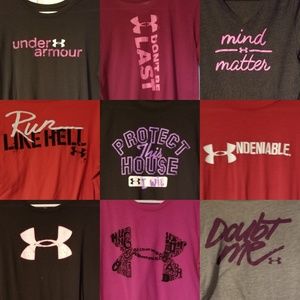 Women's Under Armour T-shirts Size L